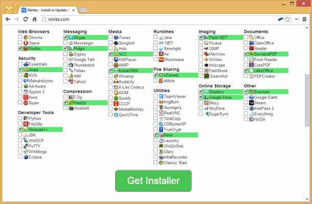 nite software installer